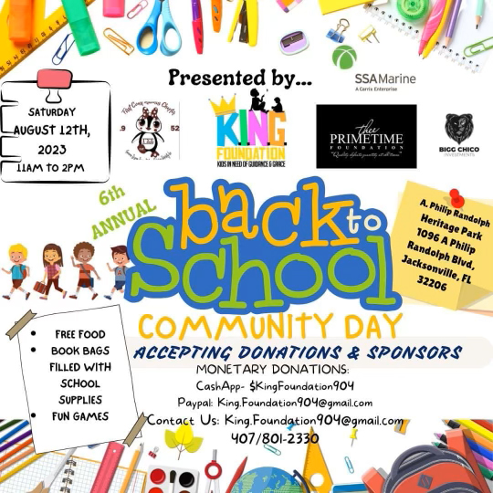 6th Annual Back To School Community Day